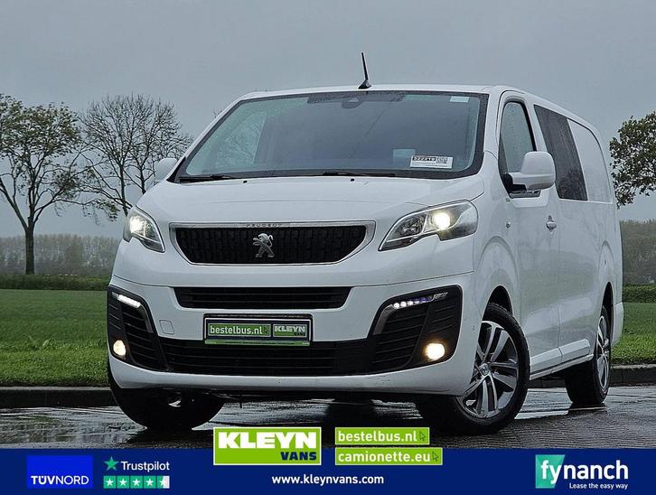 Peugeot EXPERT 2.0 L3 XL Dubbel Cabine!, Auto's, Bestelwagens en Lichte vracht, Bedrijf, ABS, Airconditioning, Centrale vergrendeling