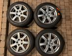 5x100 VW Polo Rial Set Velgen met Winter Banden, Auto-onderdelen, Gebruikt, 15 inch, Banden en Velgen, Personenwagen