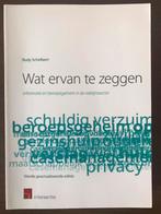 Rudy Schellaert - Wat ervan te zeggen (vierde editie), Boeken, Ophalen of Verzenden