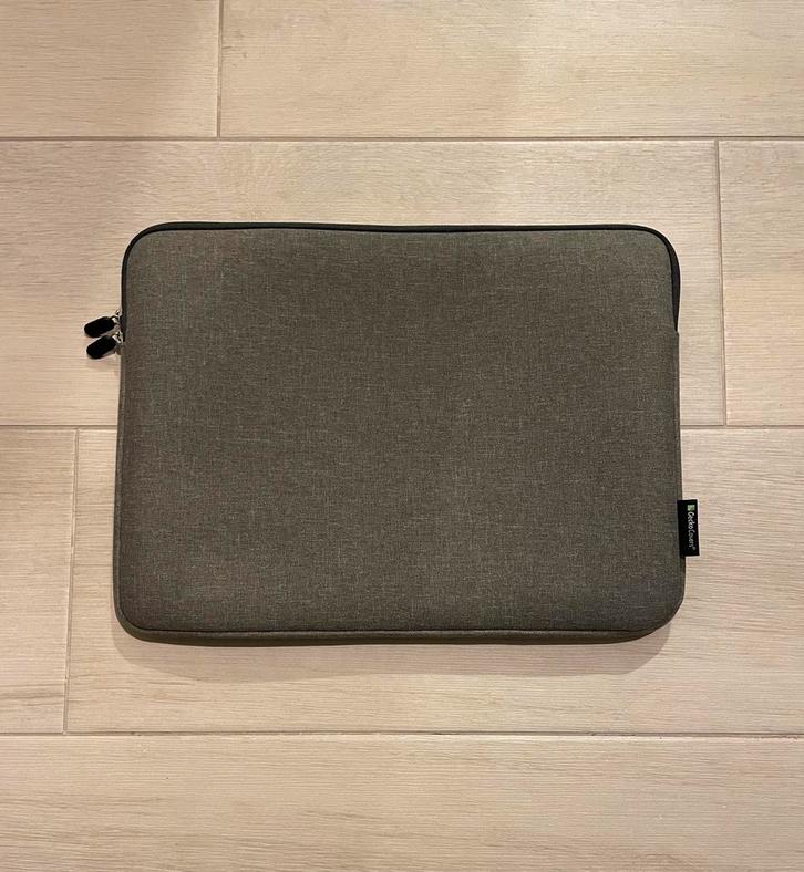 Grijze 15 inch laptopsleeve van Gecko, Informatique & Logiciels, Housses d'ordinateur portable, Neuf, 15 pouces, Enlèvement ou Envoi