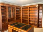 Bureel met boekenkasten, Huis en Inrichting, Bureaus, Ophalen, Zo goed als nieuw