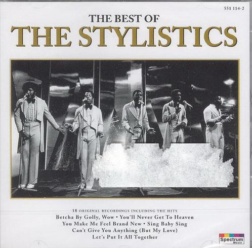 CD * THE STYLISTICS - THE BEST OF, Cd's en Dvd's, Cd's | R&B en Soul, Nieuw in verpakking, 1960 tot 1980, Ophalen of Verzenden