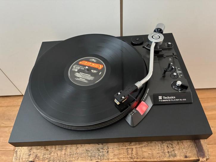 Technics SL 23 Automatische platen Speler, Audio, Tv en Foto, Platenspelers, Refurbished, Platenspeler, Technics, Pitch-regelaar