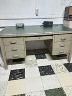 Bureau metallique 7tiroirs, Maison & Meubles, Bureaux, Enlèvement, Bureau