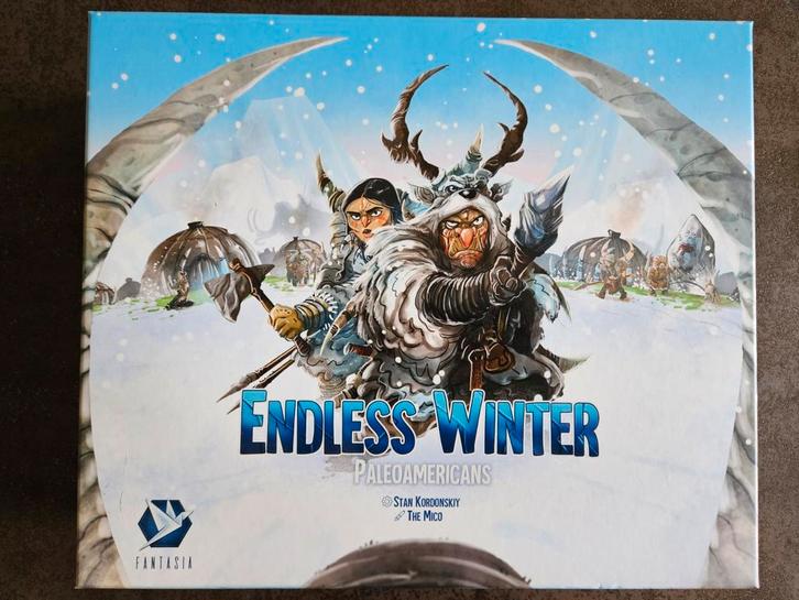 Endless Winter + uitbreiding Ancestors, Hobby en Vrije tijd, Gezelschapsspellen | Bordspellen, Nieuw, Ophalen of Verzenden