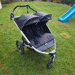 Thule dubbele buggy, Ophalen, Gebruikt, Overige merken, Verstelbare rugleuning