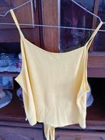 t-shirt zonder mouwen, Comme neuf, Jaune, Taille 36 (S), Sans manches