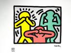 Prachtige Lithografie + certificaat • Keith Haring # /150, Antiek en Kunst, Ophalen of Verzenden