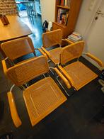 4 vintage cesca stoelen, Huis en Inrichting, Stoelen, Ophalen, Gebruikt, Vier