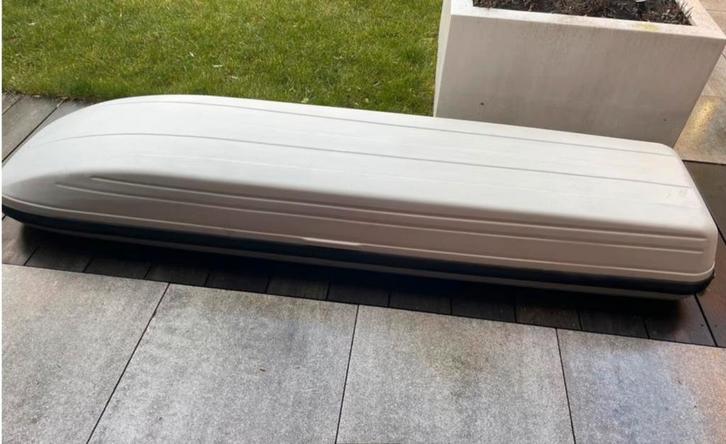 Dakkoffer Skikoffer Mercedes / Thule * Ook te huur, Auto diversen, Dakkoffers, Zo goed als nieuw, Ophalen