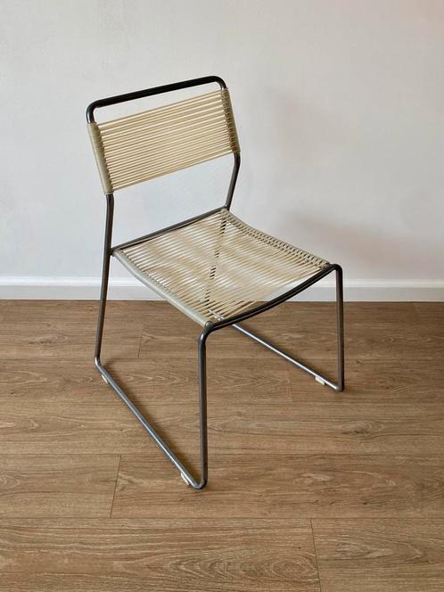 Lisa Norinder - “Spaghetti” stoel – IKEA, jaren 1990, Huis en Inrichting, Stoelen, Gebruikt, Kunststof, Grijs, Ophalen