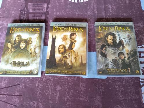 Lord of the rings trilogy dvd's (2 disc special edition), Cd's en Dvd's, Dvd's | Science Fiction en Fantasy, Gebruikt, Fantasy