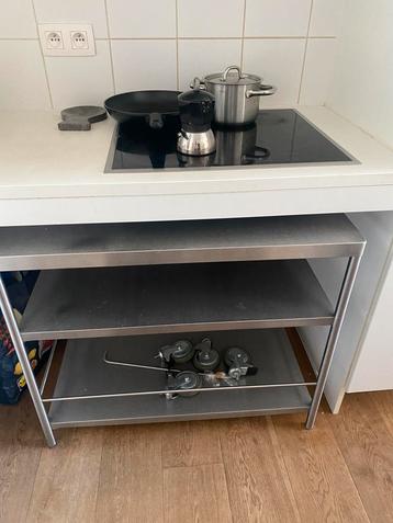 Ikea RVS trolley beschikbaar voor biedingen