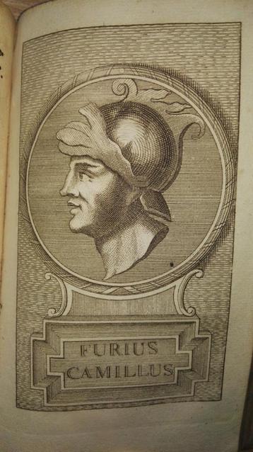Plutarque - Vies des hommes illustres - 1778