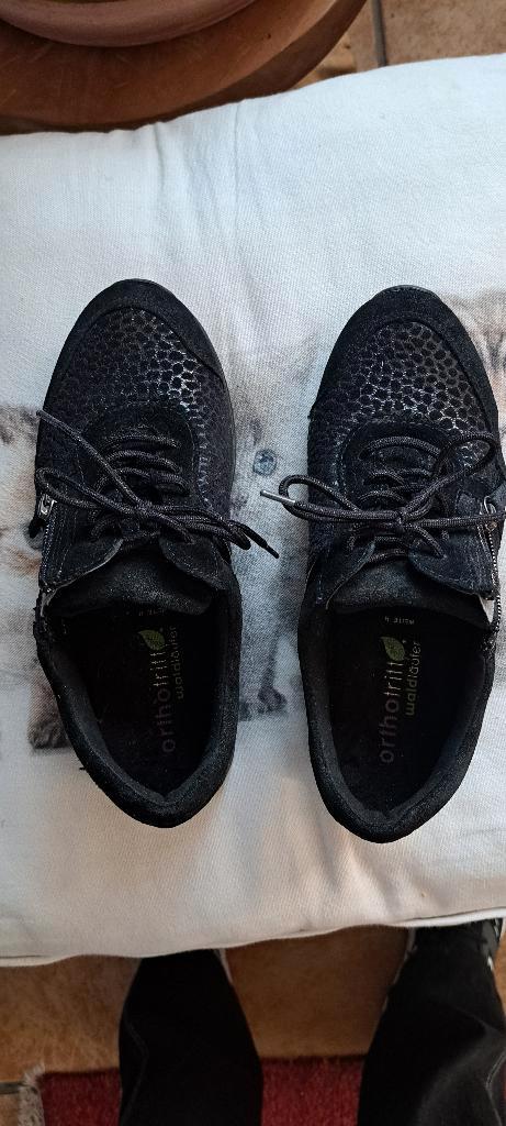 Waldlauffer damesschoen, Kleding | Dames, Schoenen, Zo goed als nieuw, Schoenen met lage hakken, Zwart, Ophalen