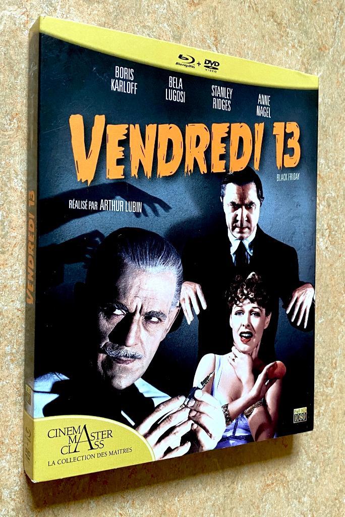 BLACK FRIDAY (Vendredi 13) // BLURAY (HD) + 1 DVD + 1 Livret, CD & DVD, Blu-ray, Comme neuf, Horreur, Enlèvement ou Envoi
