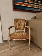 Antieke stoel mooie uitvoering van Louis xv, Antiek en Kunst, Antiek | Meubels | Stoelen en Sofa's, Ophalen of Verzenden