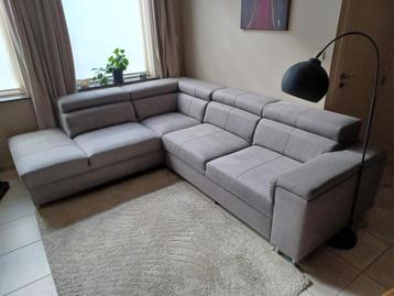 Siège d'angle, 250 à 300 cm, Banc d'angle, Strak , modern design met praktische eigenschappen, Comme neuf