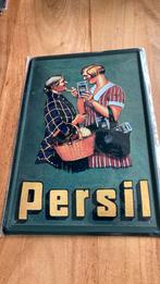 Metalen bordje persil retro 20 x 30 cm, Verzamelen, Merken en Reclamevoorwerpen, Ophalen of Verzenden, Nieuw
