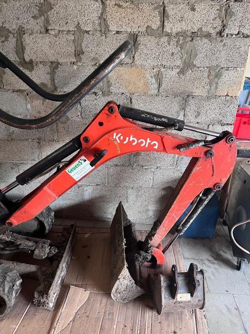 Kubota K008-3, Zakelijke goederen, Machines en Bouw | Kranen en Graafmachines, Kraan, Ophalen