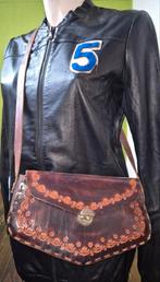 Mexicaanse leren tas, Handtassen en Accessoires, Ophalen of Verzenden, Zo goed als nieuw