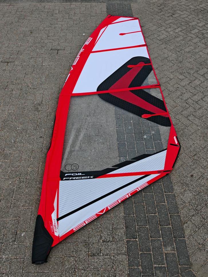 FoilFreek zeilen | windfoil zeilen, Watersport en Boten, Windsurfen, Gebruikt, Zeil, Met draagtas