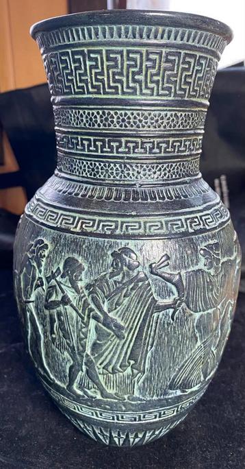 Ancien vase en céramique d’art Grec, Enlèvement ou Envoi