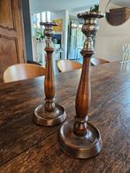 2 chandeliers anciens en bois, Enlèvement ou Envoi