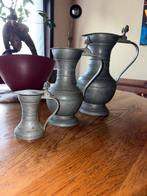 Te koop 3 tinnen ‘eikeltjeskannen’, Antiek en Kunst, Ophalen of Verzenden