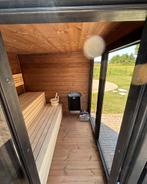 Panorama buitensauna tuinsauna sauna thermowood, Ophalen of Verzenden, Nieuw, Fins of Traditioneel, Complete sauna