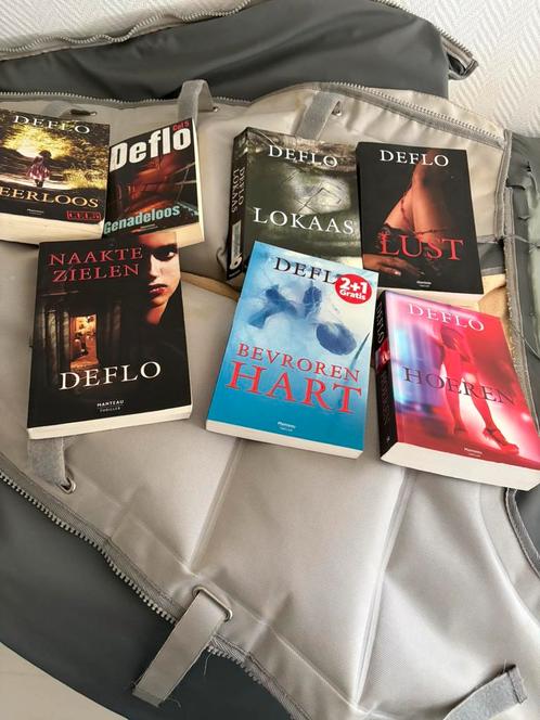 Luc Deflo - Bevroren hart en 7 andere titels, Boeken, Thrillers, Zo goed als nieuw, Ophalen of Verzenden