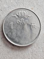 Misdruk Belgie munt 1 Fr, Ophalen of Verzenden
