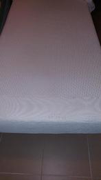 Tempur matras met lattenbodem, Ophalen, 90 cm, Eenpersoons, Zo goed als nieuw