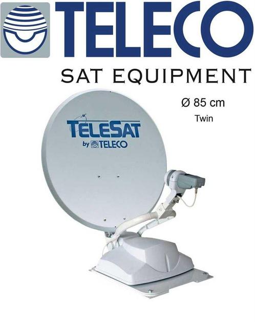 Teleco Telesat BT 85 SMART Diseqc, TWIN, P 16 SAT, Bluetooth, Caravans en Kamperen, Mobilhome-accessoires, Nieuw, Ophalen of Verzenden