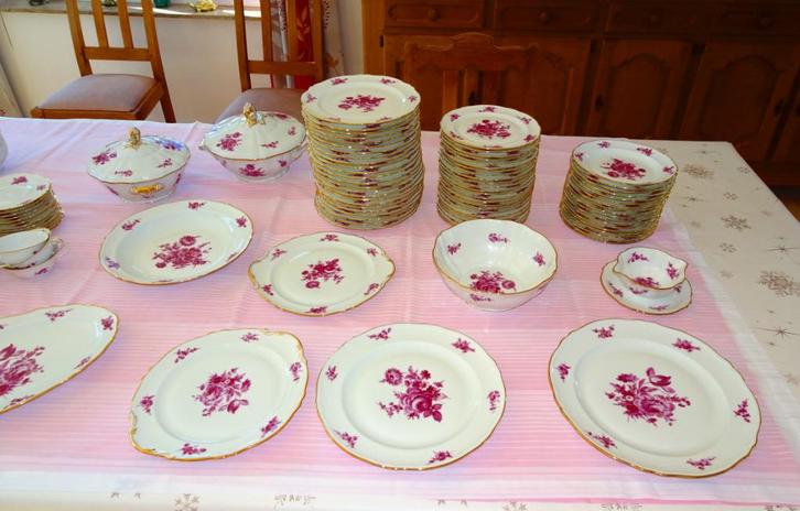 Service Limoges 126 pièces EXCEPTIONNEL, Antiek en Kunst, Antiek | Servies los, Ophalen