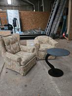 Retro zetels 4 stuks ( 2x 2 zetels), Huis en Inrichting, Fauteuils, Ophalen, Zo goed als nieuw