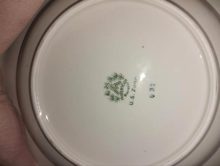 Eetservies 9 personen Bavaria nr.38, Antiek en Kunst, Antiek | Servies compleet, Ophalen