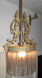 Antiek lustertje met glaspijpjes, Antiek en Kunst, Ophalen