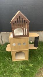 Maison en bois pour chat, Dieren en Toebehoren, Ophalen of Verzenden, Zo goed als nieuw