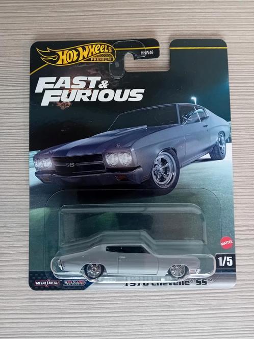 Hotwheels fast and furious 1970 chevy chevelle ss hot wheels, Hobby en Vrije tijd, Modelauto's | Overige schalen, Nieuw, Auto