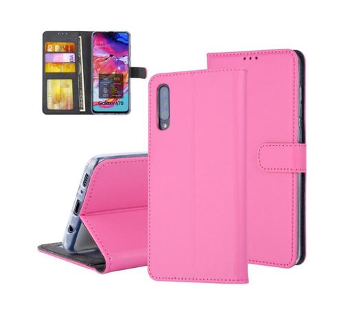 Samsung Galaxy A70 Perfect Bookcase hoesje roze, Telecommunicatie, Mobiele telefoons | Hoesjes en Screenprotectors | Samsung, Nieuw