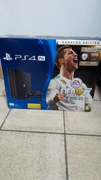 Ps4 pro Ronaldo édition + 5 jeux, Avec 1 manette, Comme neuf, 1 TB, Pro