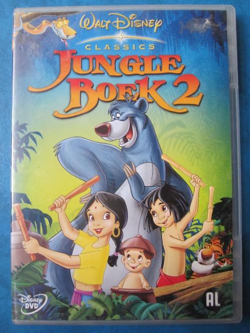 Jungle boek 2 (2003) DISNEY, Cd's en Dvd's, Dvd's | Tekenfilms en Animatie, Zo goed als nieuw, Amerikaans, Tekenfilm, Alle leeftijden
