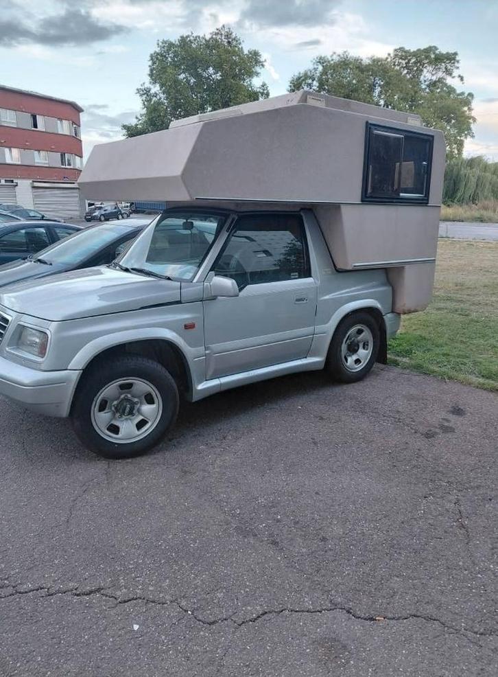 Suzuki Vitara 2.0 i.   4x4 ..   1997. 56000 km !!!!, Auto's, Suzuki, Bedrijf, Vitara, 4x4, ABS, Airbags, Airconditioning, Alarm