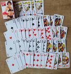 Speelkaarten: reclame P Magazine (Tanja Dexters), Comme neuf, Carte(s) à jouer, Enlèvement ou Envoi