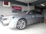 peugeot 508 sw. benzine automaat 17000 km., Automaat, Zilver of Grijs, Bluetooth, Zwart