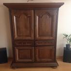 Mooie stijlvolle eiken Tv/barkast + hoge dressoir, Ophalen, Eikenhout