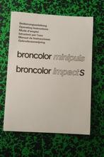 broncolor minipuls , impact s manual, TV, Hi-fi & Vidéo, Utilisé, Enlèvement ou Envoi