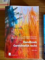 Handboek gerechtelijk recht (vijfde editie) - paperback, Boeken, Studieboeken en Cursussen, Ophalen of Verzenden, Zo goed als nieuw