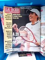 Le soir magazine Justine Henin à 20 ans la star de 2002, Collections, Enlèvement ou Envoi